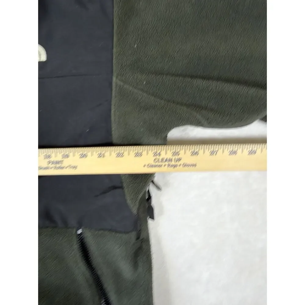 The North Face Denali Fleece Jacket Mens M Olive Green Black